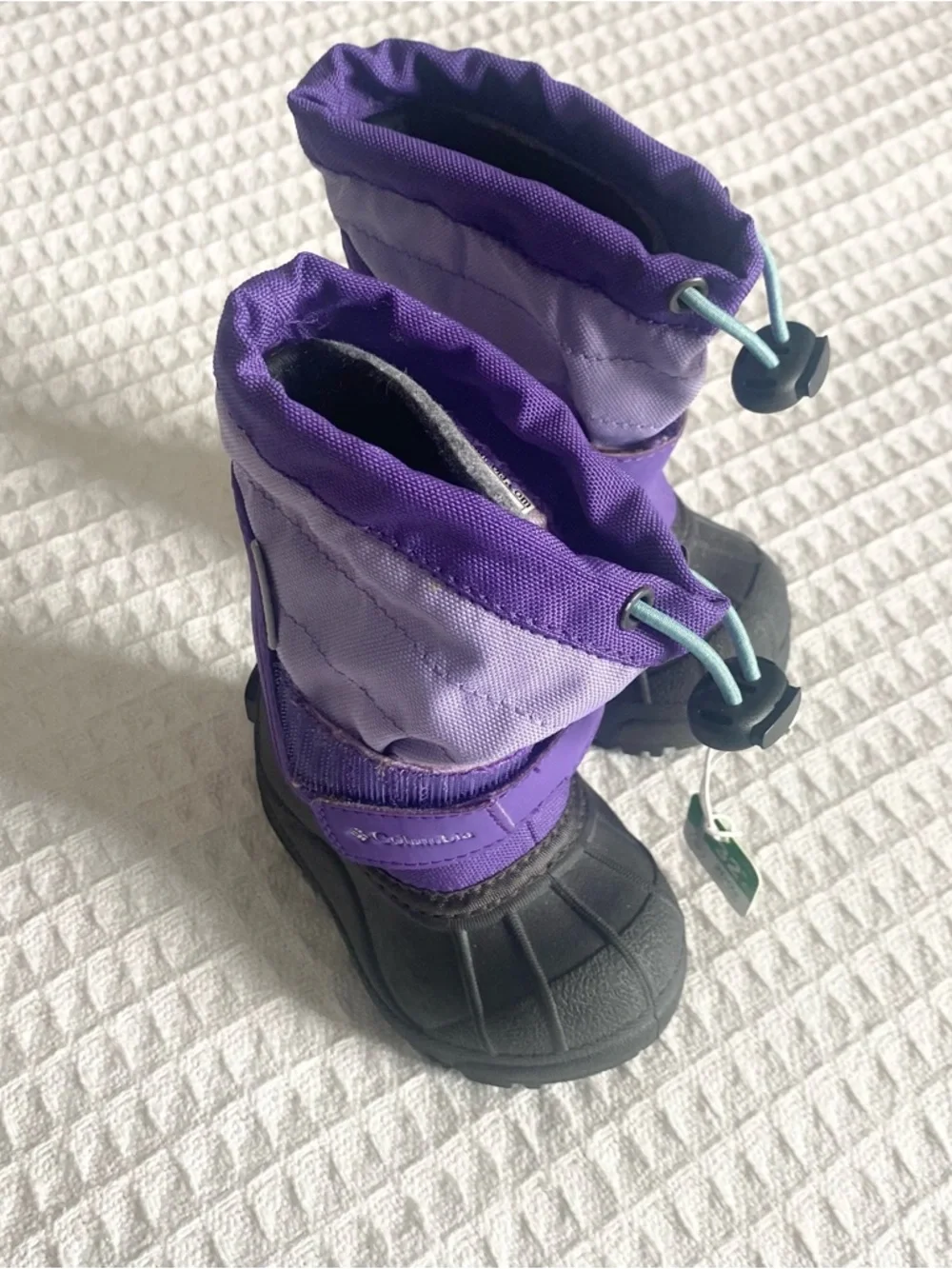 Columbia Purple and Lavender Kids Winter Boots size 4